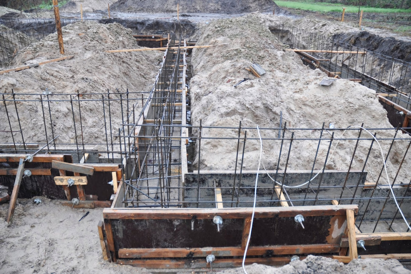 Concrete footings