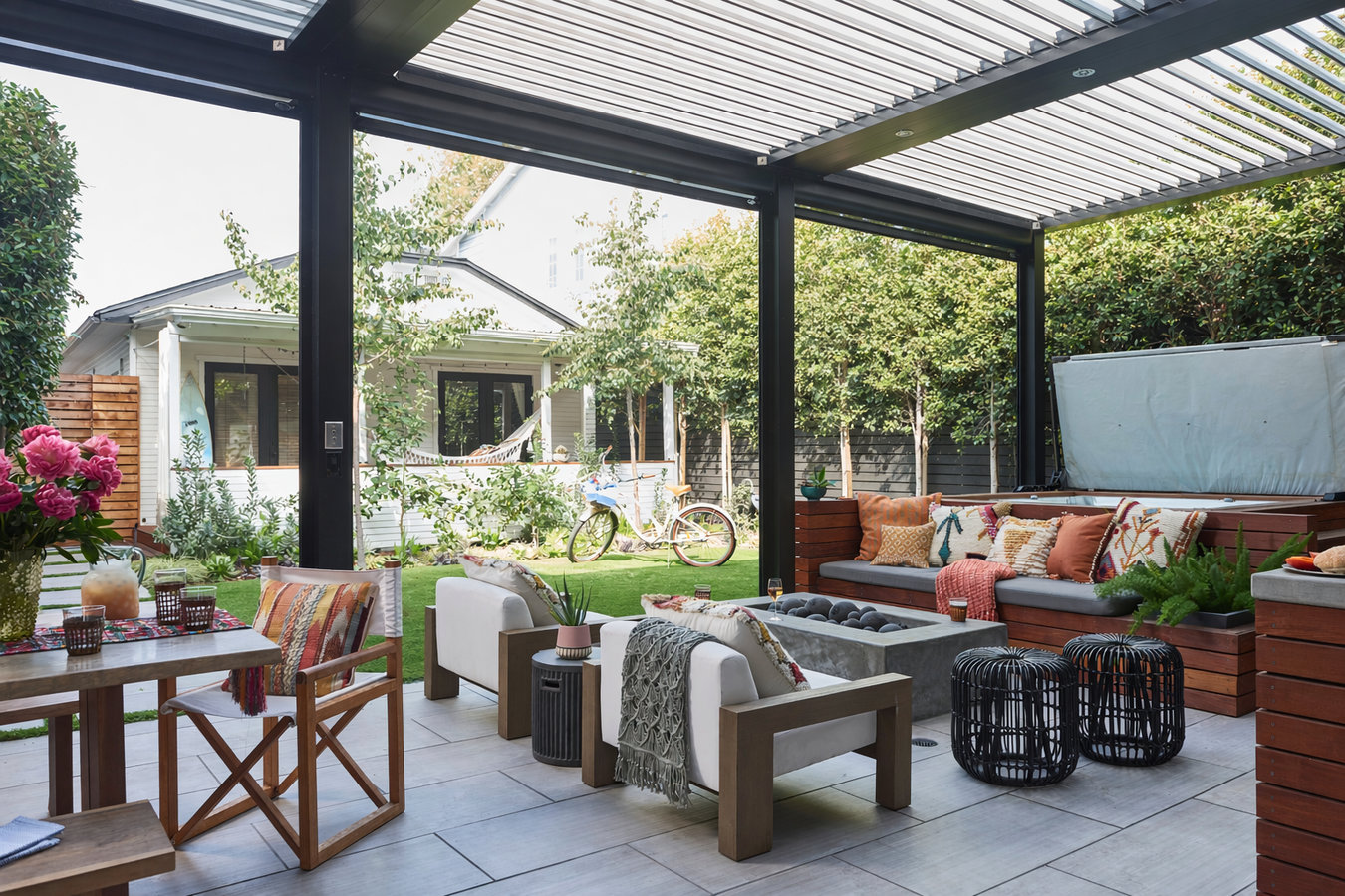 Concrete patio construction in El Monte, CA